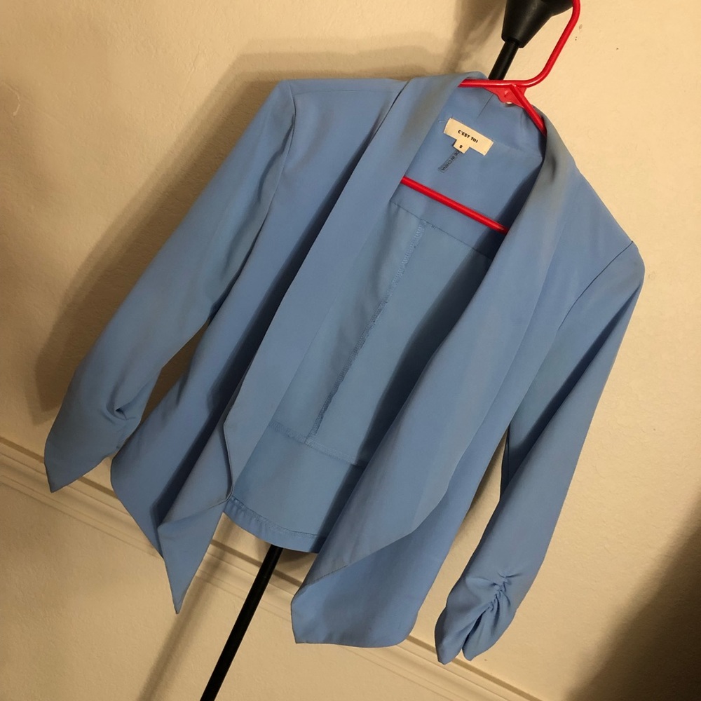 Blue blazer